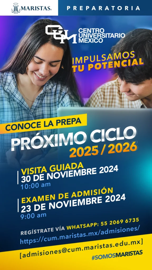 inscripciones preparatoria cum marista